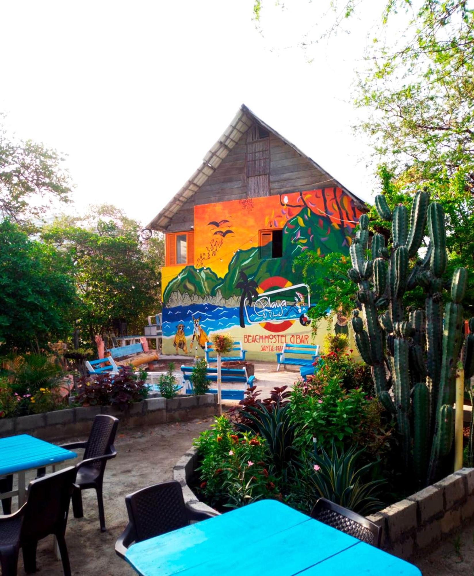 Playa del Ritmo Beach Hostel&Bar Santa Marta  Exterior foto